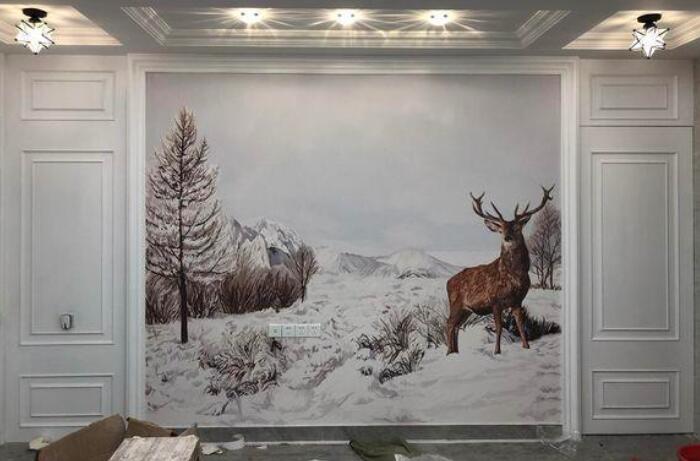 漂亮的無紡布背景墻